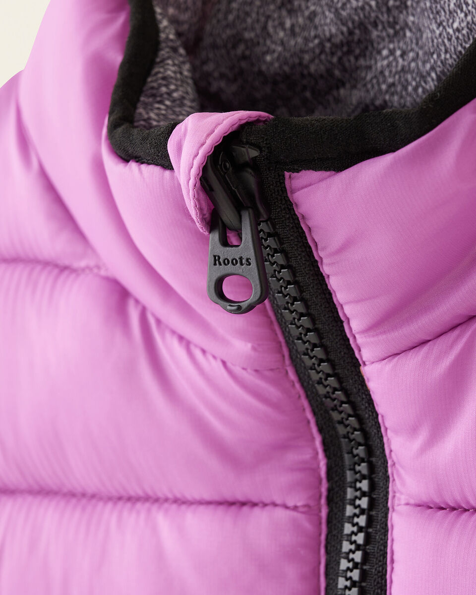 Kids Roots Reversible Puffer Vest