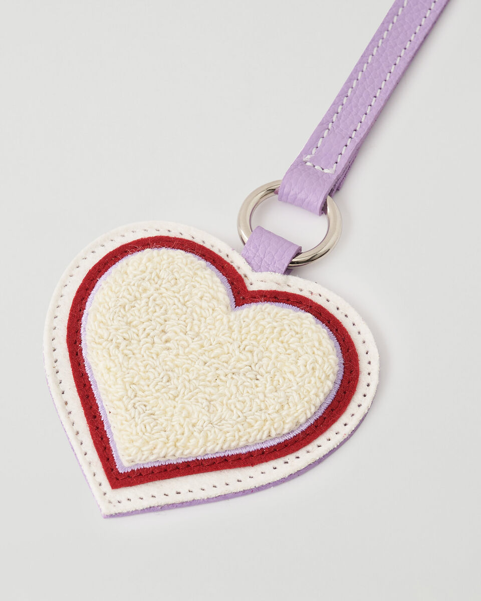 Chenille Heart Charm
