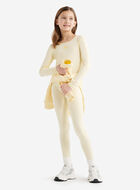 T-shirt sport &agrave; ourlet tulipe ajust&eacute; pour filles