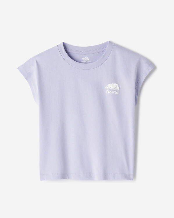 Girls Sleeveless Boxy T-Shirt