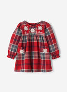Baby Plaid Tidings Dress