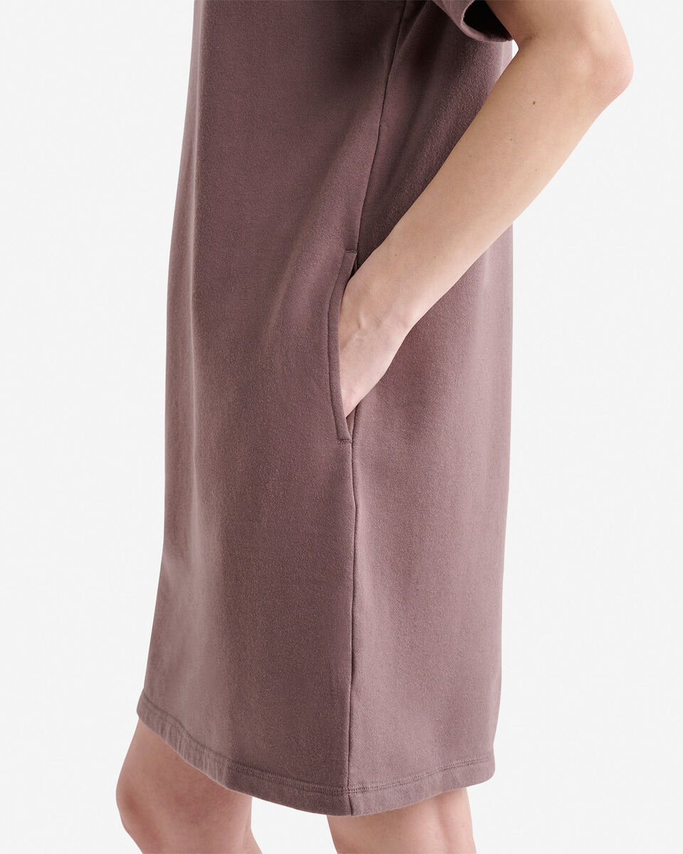 Organic Cooper Short Sleeve Sweat Dress