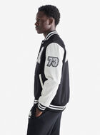 Blouson universitaire rétro pour homme