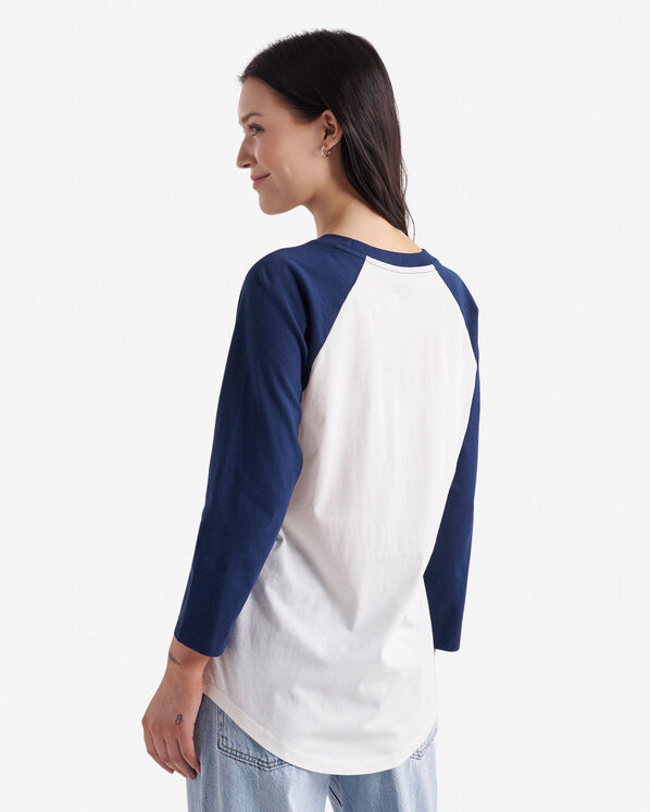 Womens Organic Cooper Baseball T-shirt