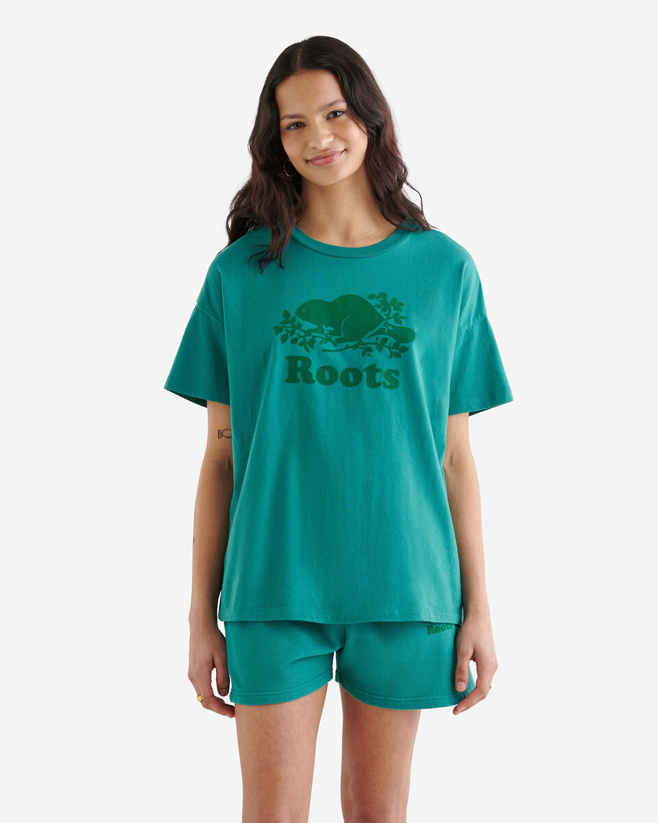 Womens Organic Relaxed Cooper T-shirt