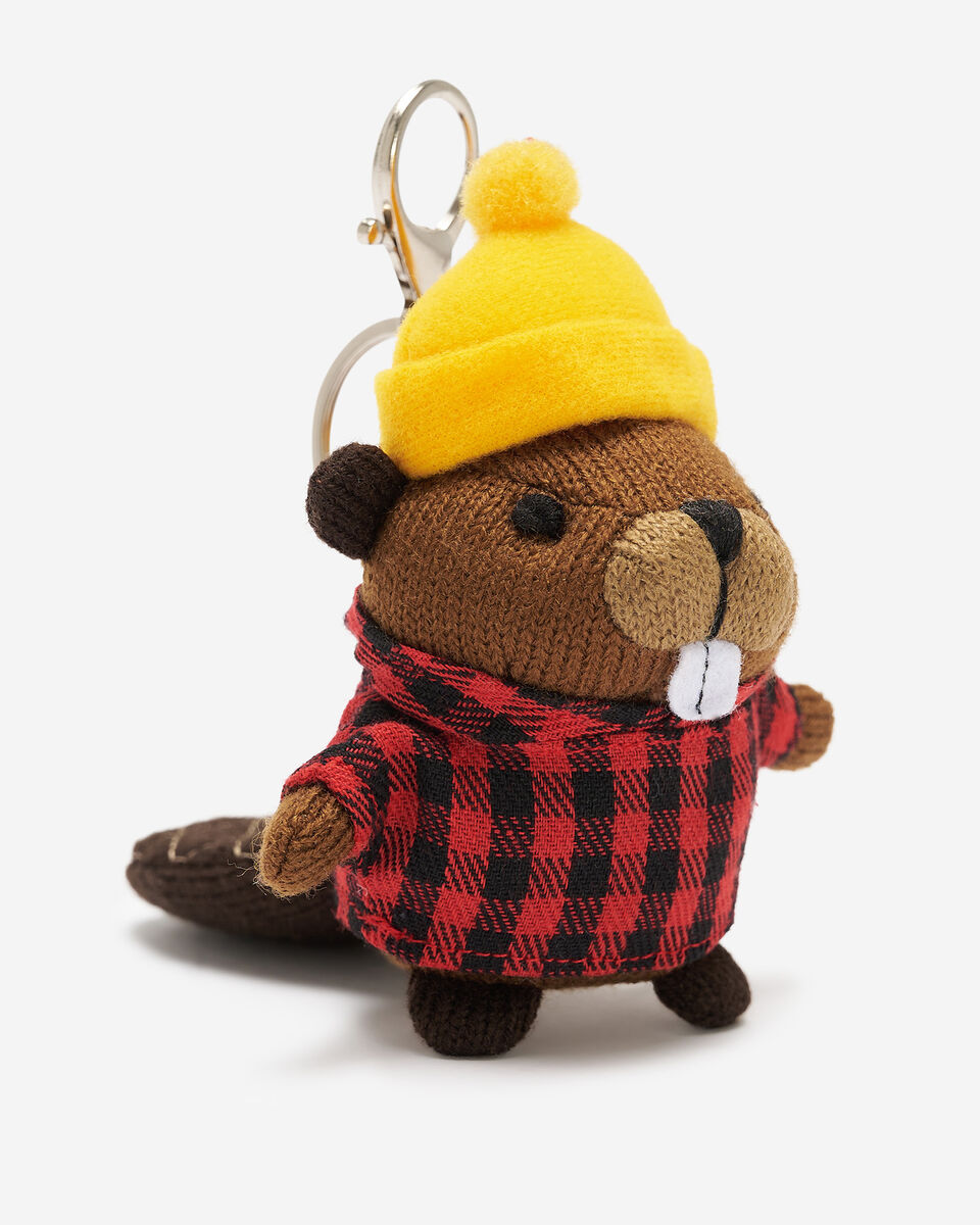 Lumberjack Beaver Keychain
