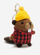 Lumberjack Beaver Keychain