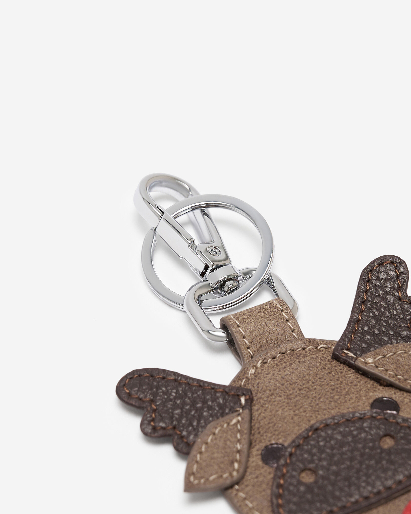 Moose Charm Keychain