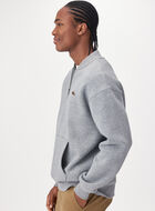 Beavermark Ribbed Collar Quarter Zip