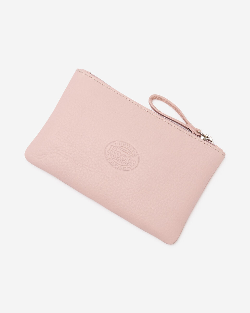 Pochette moyenne &agrave; glissi&egrave;re en cuir Nuage