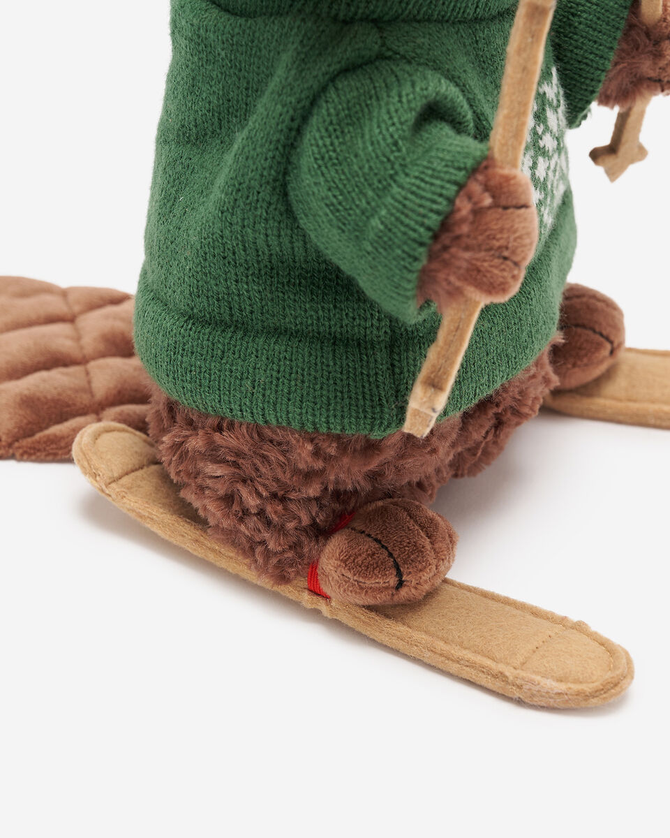 Nordic Ski Beaver Stuffie