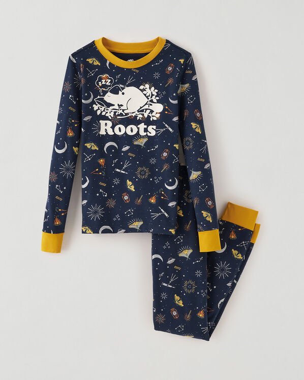Ensemble pyjama Camping d'automne pour enfants