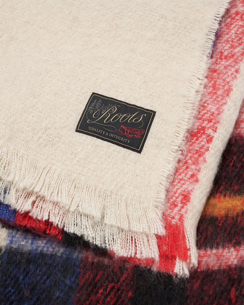 Plaid Throw