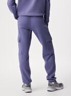 Pantalon cargo molletonn&eacute; en coton biologique Cooper