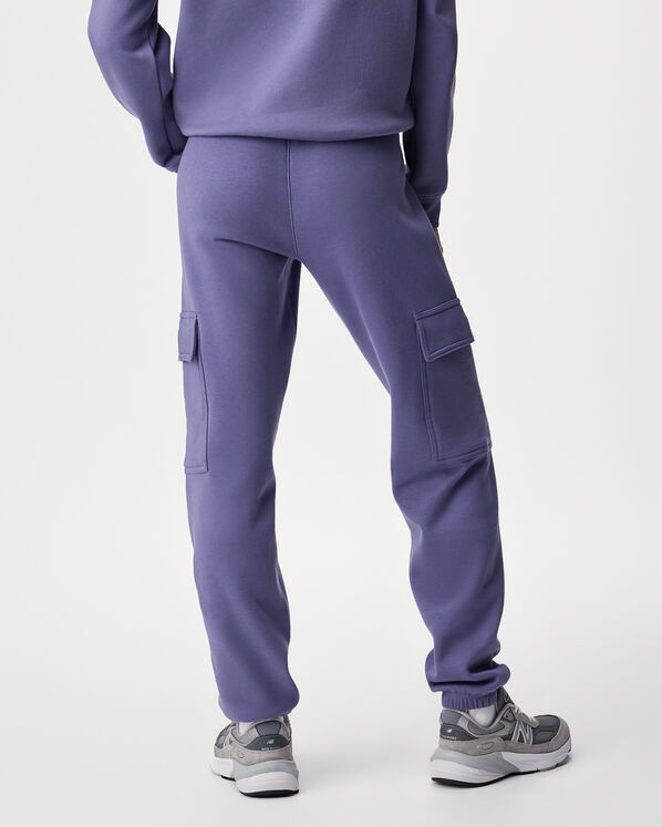 Pantalon cargo molletonn&eacute; en coton biologique Cooper