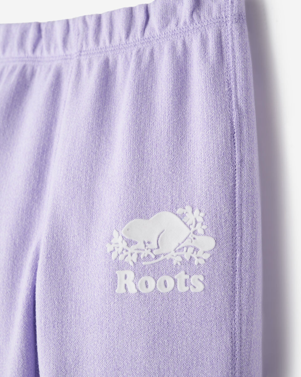 Pantalon original en jersey bouclette de coton bio pour tout-petits