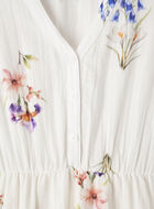 Isla Cotton Gauze Print Tea Dress