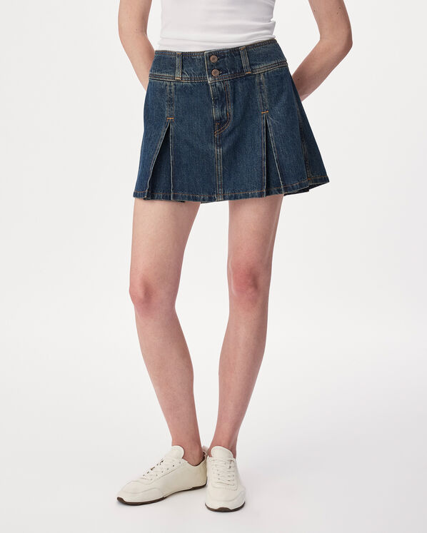 Levi's&reg;  Inverted Pleat Mini Skirt