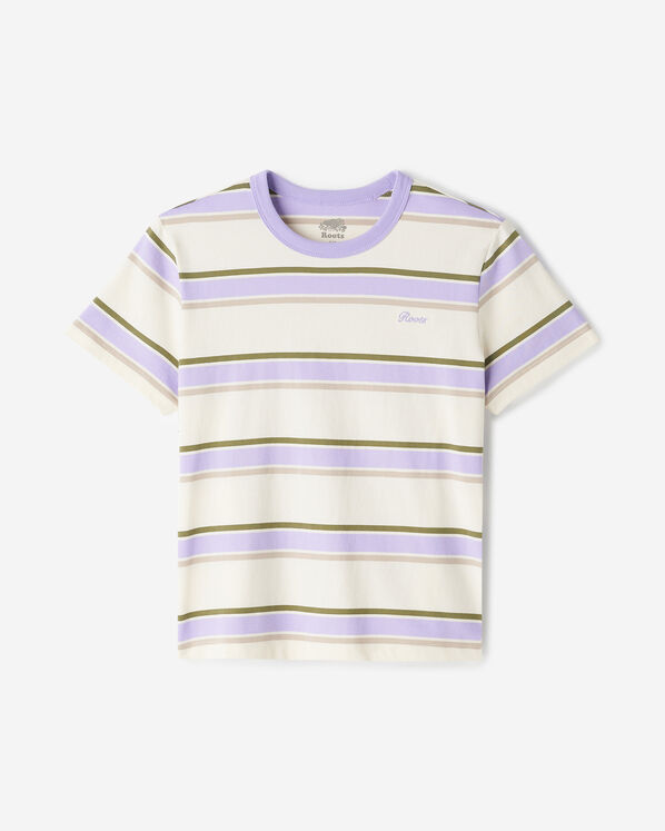 Womens Myrle Striped Short Sleeve T-Shirt