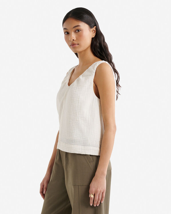 Camisole en gaze de coton Isla