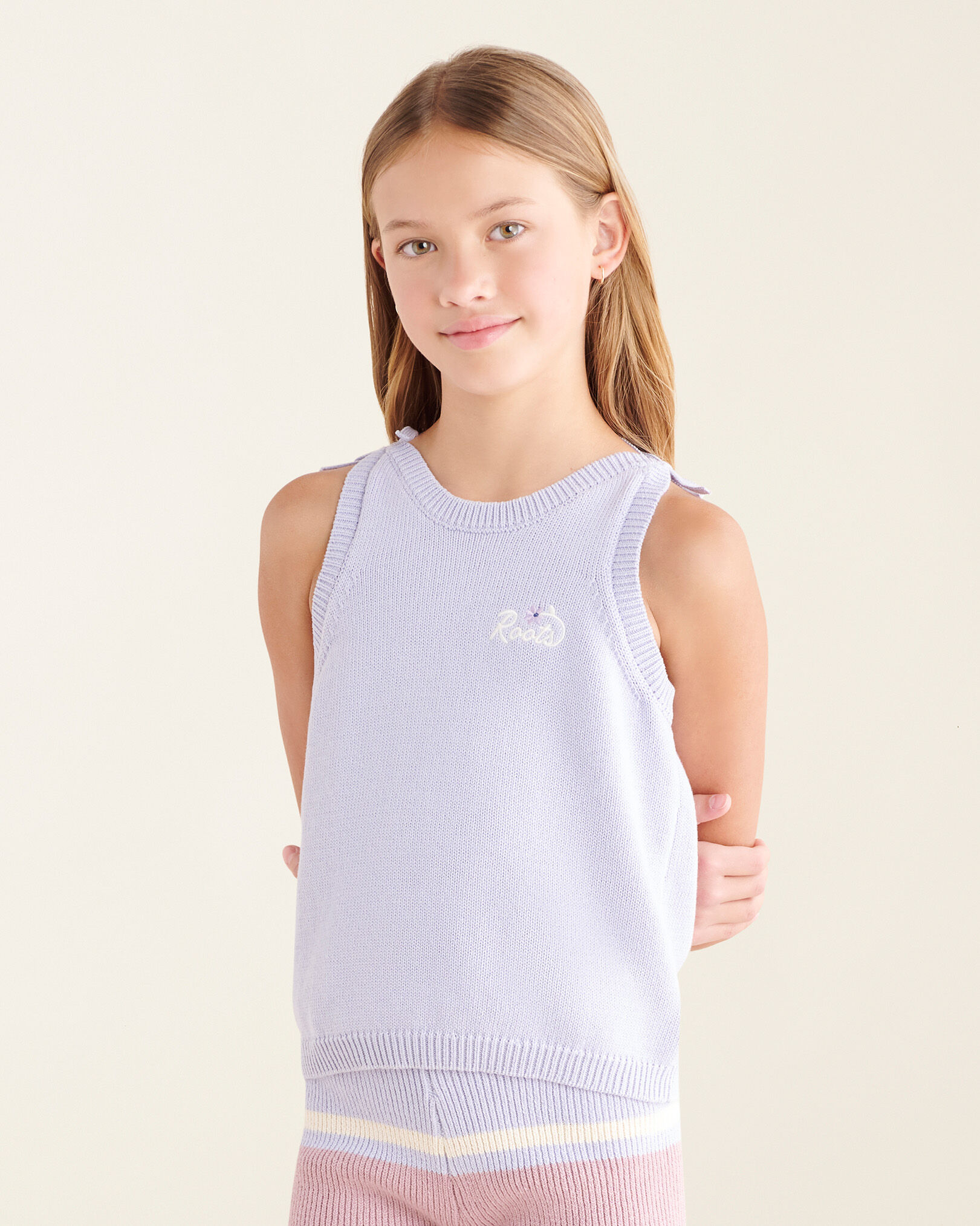 Sweater knit tank top online