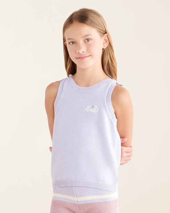 Girls Sweater Knit Tank