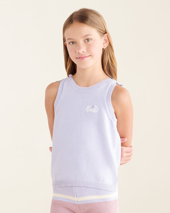 Girls Sweater Knit Tank