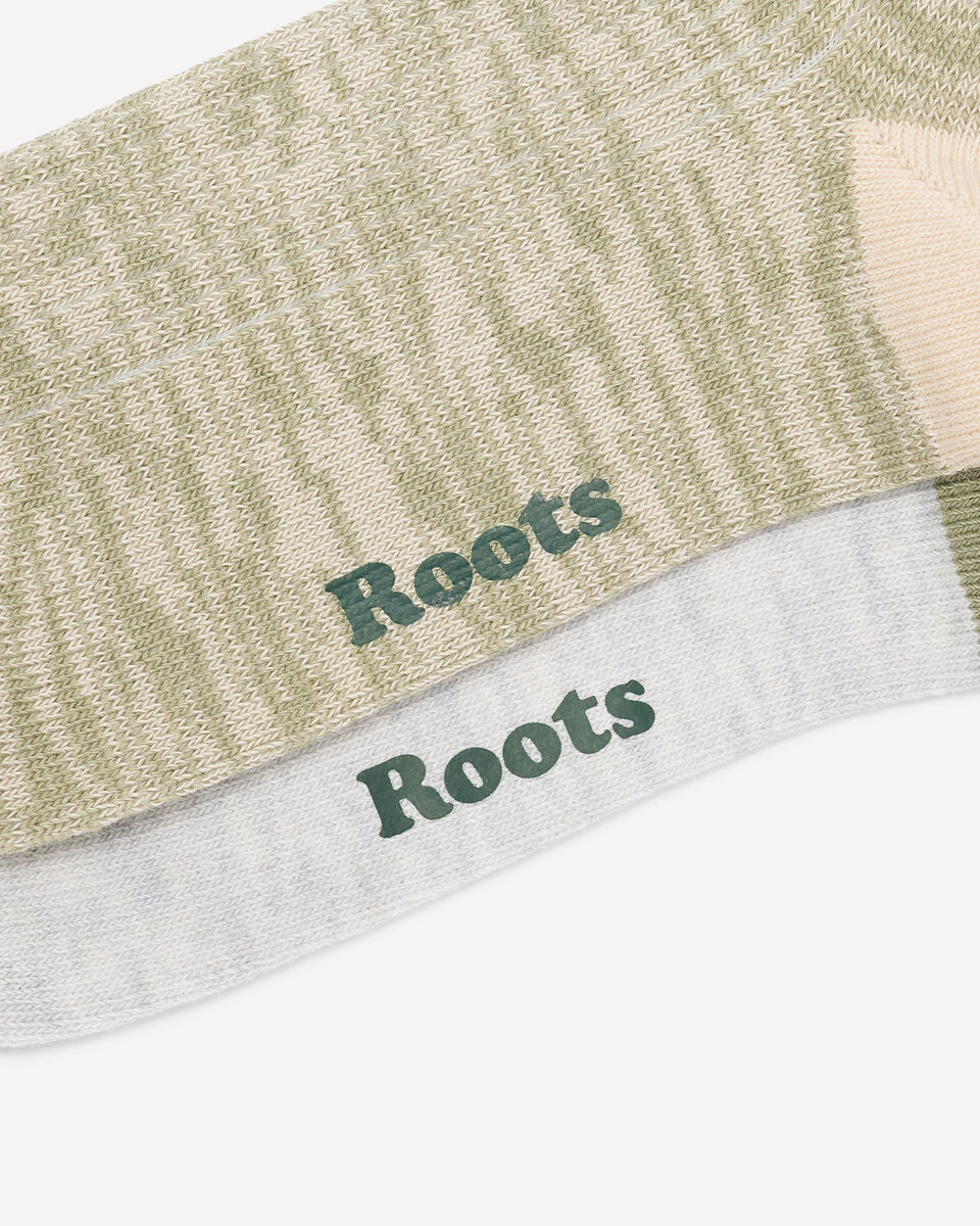 2 paires de socquettes en coton Cabane pour adultes 