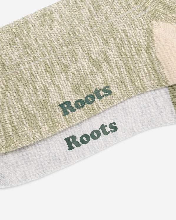 2 paires de socquettes en coton Cabane pour adultes 