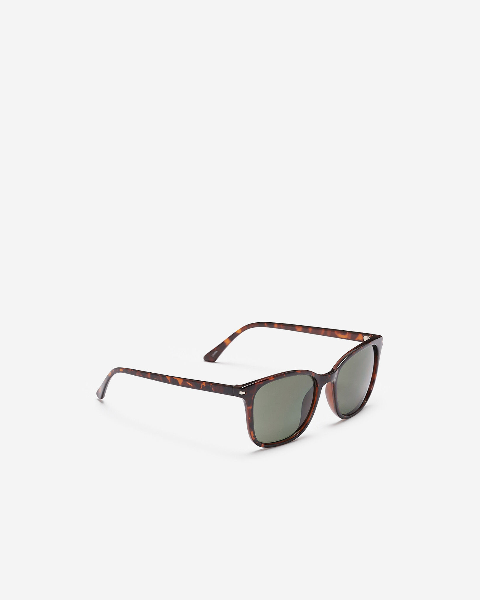 Plastic Square Metal Decorated Sunglasses
