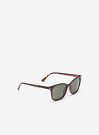 Womens Plastic Square Metal Decorated Sunglasses