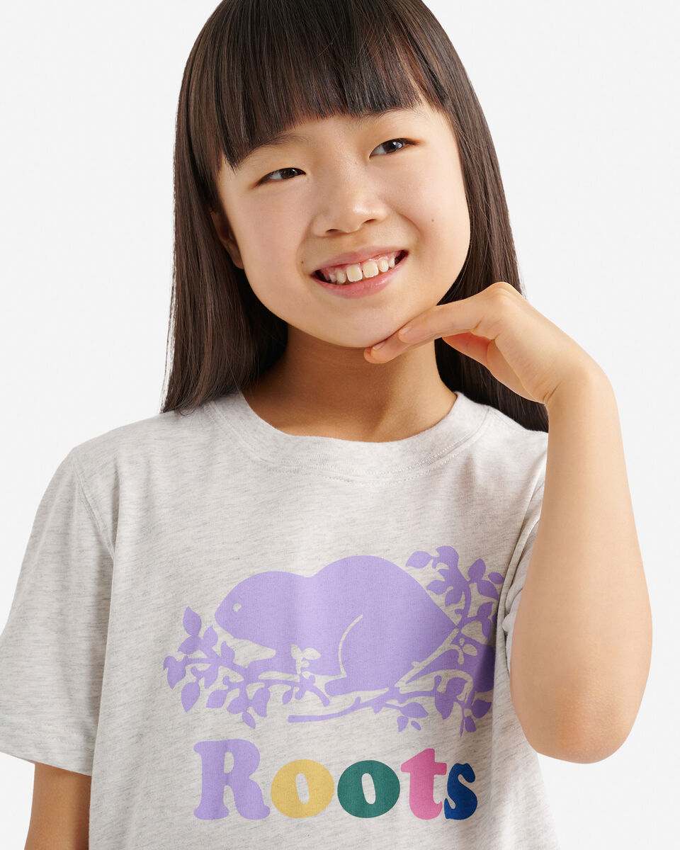 T-shirt &agrave; manches courtes en coton bio Cooper pour enfants