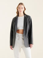 Womens Leather Blazer