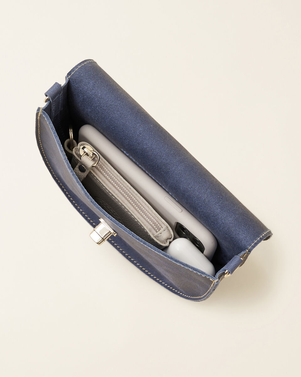 Mini sac à bandoulière en cuir Tribe
