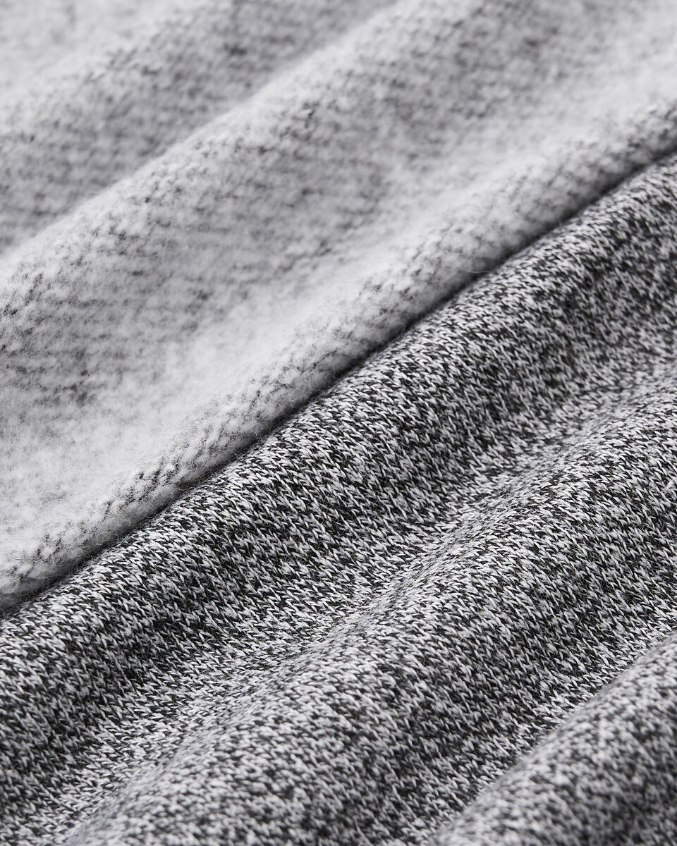 Organic Cooper Relaxed Quarter Zip Stein