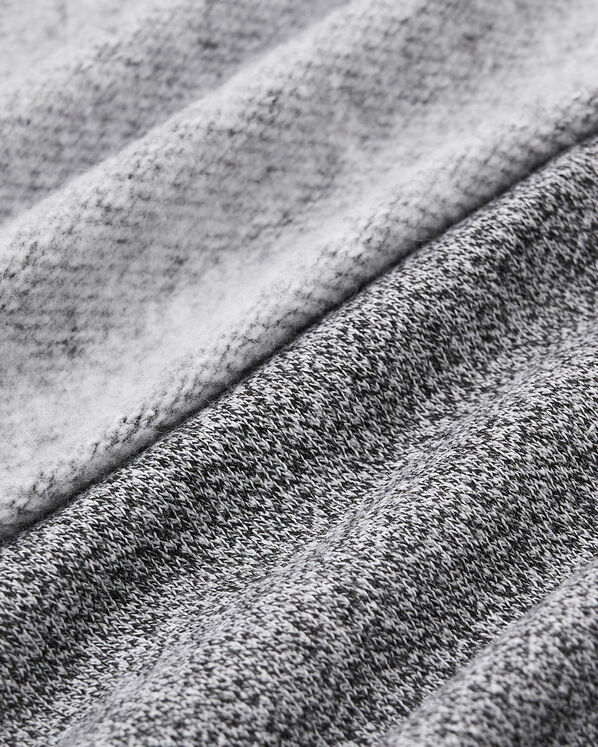 Organic Cooper Relaxed Quarter Zip Stein