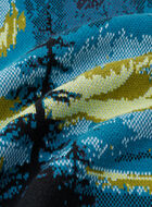 Chandail &agrave; col rond Paysage &agrave; motif intarsia