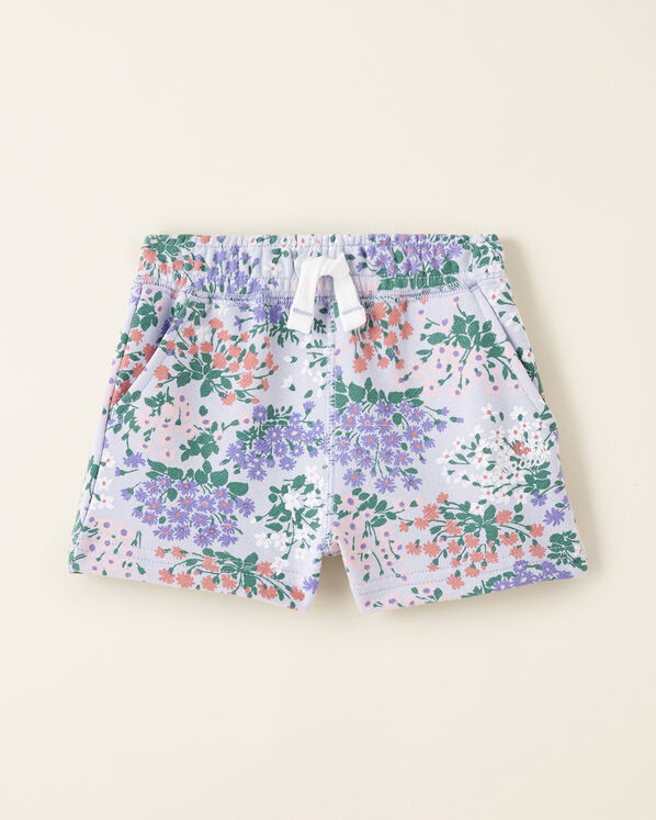 Short motif floral pour bébé