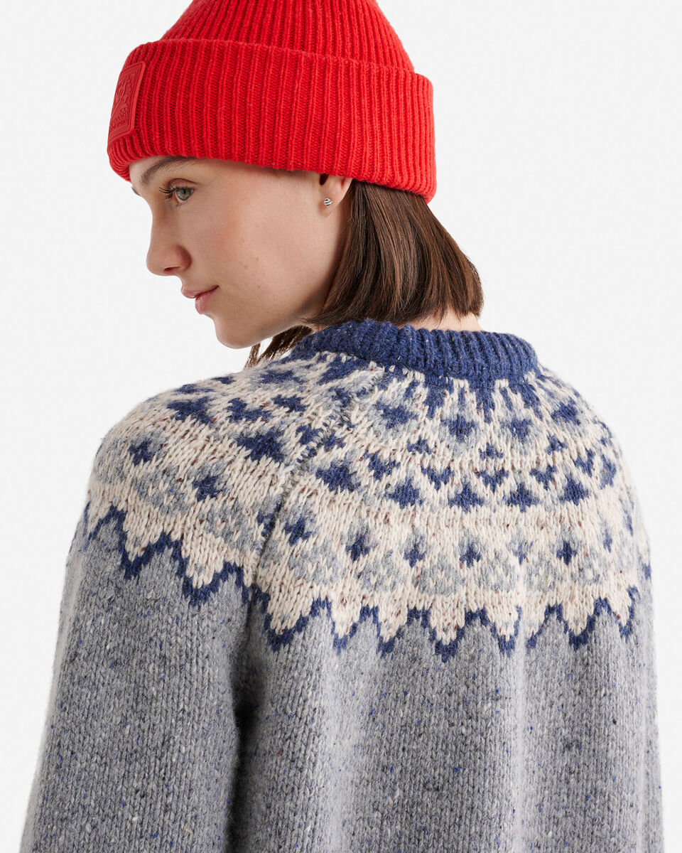 Oversized Fair Isle Sweater