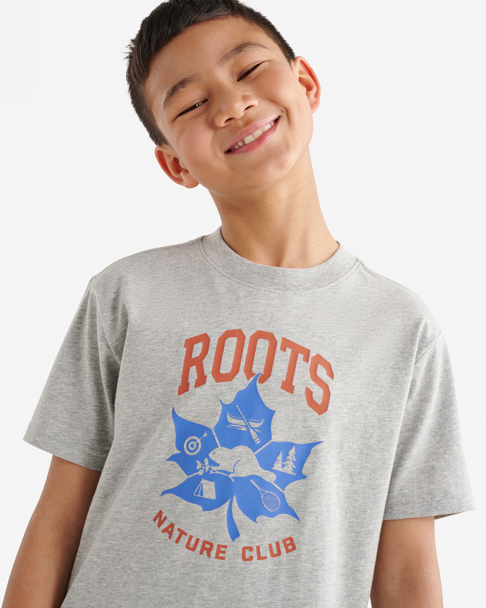 Kids Camp Leaf T-Shirt