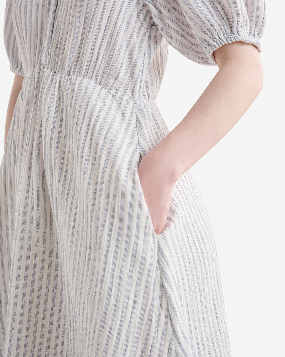 Isla Cotton Gauze Print Tea Dress