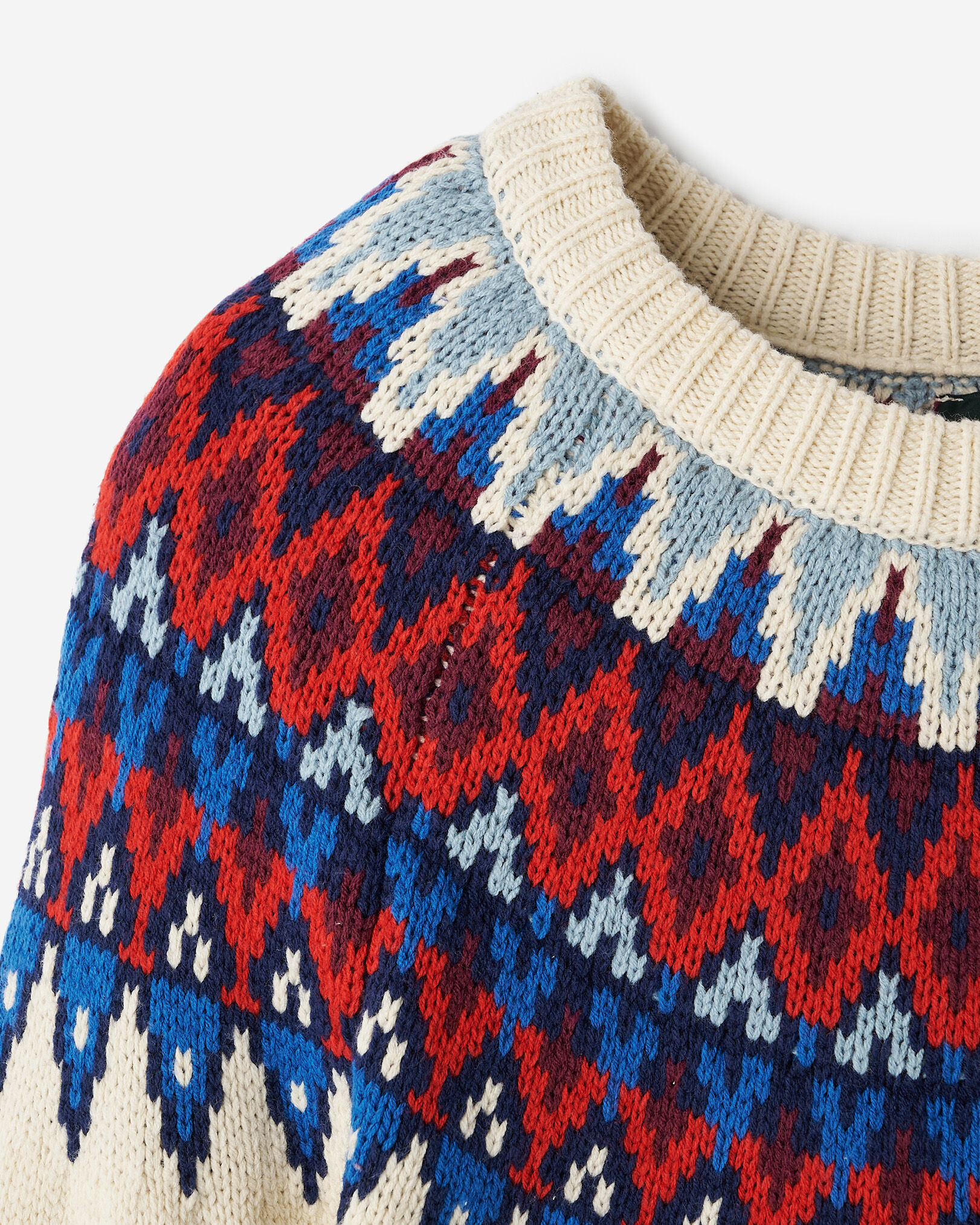 Chandail à col rond nordique pour enfants