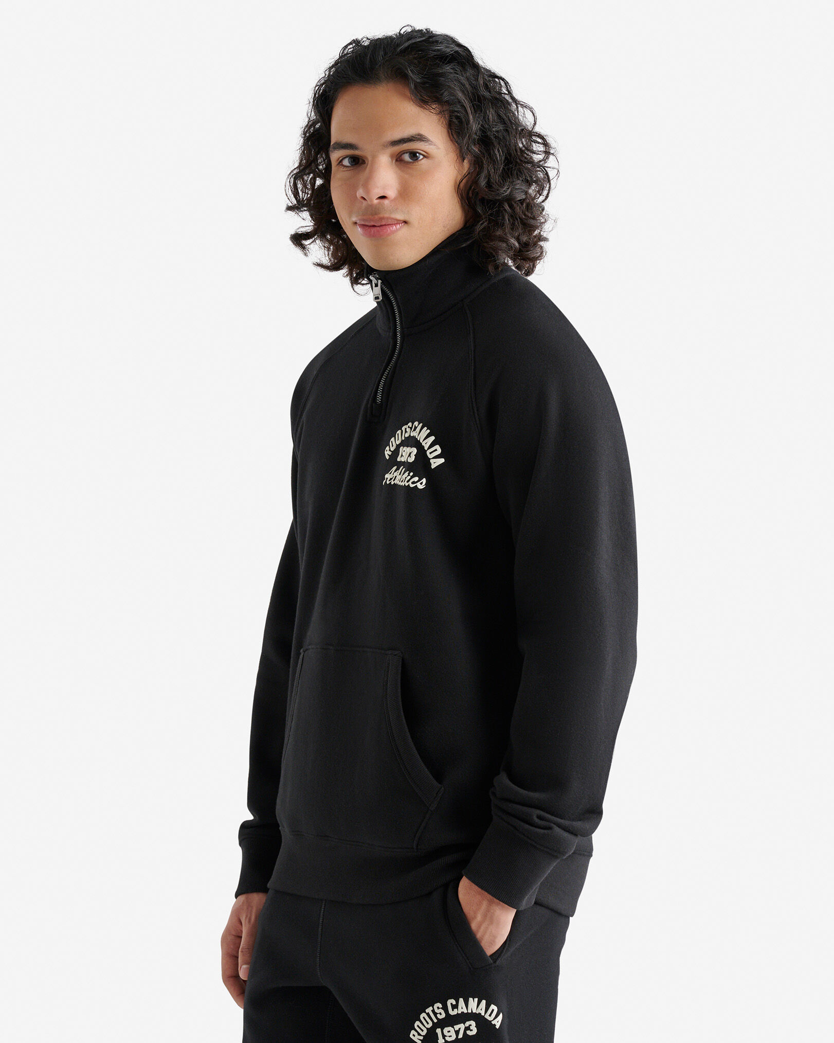 1973 Athletics Half Zip Stein