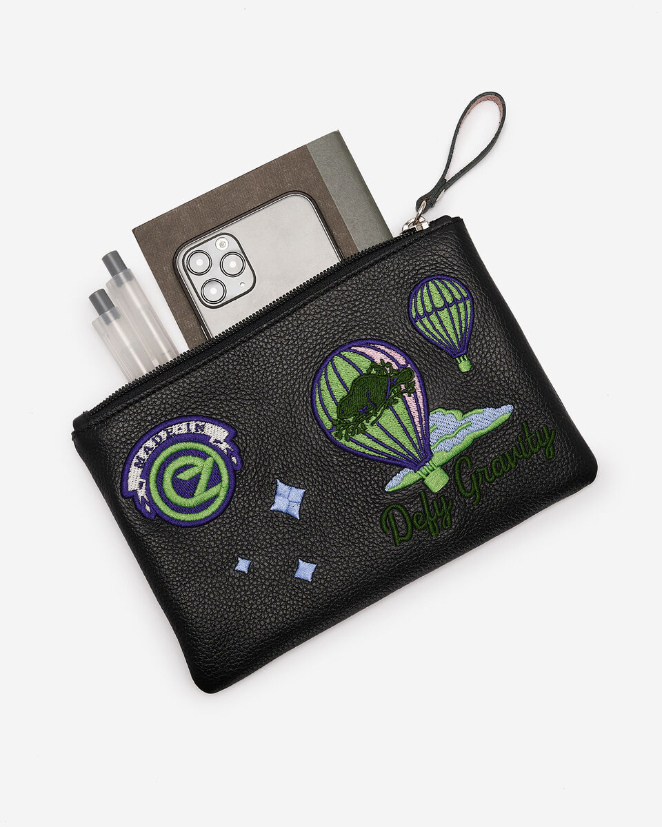 Grande pochette à glissière Roots X Wicked