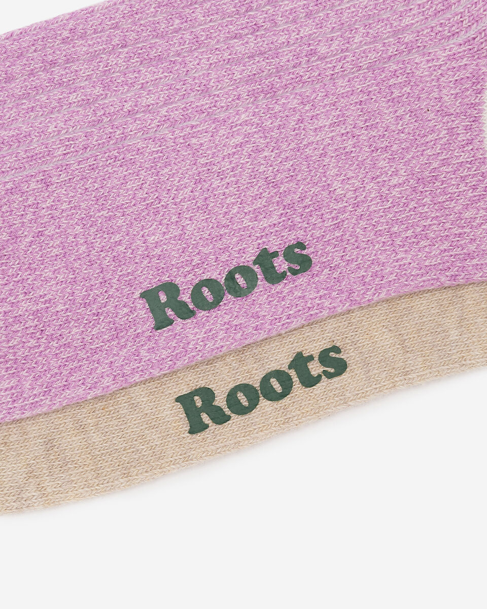 2 paires de socquettes en coton Cabane pour adultes 