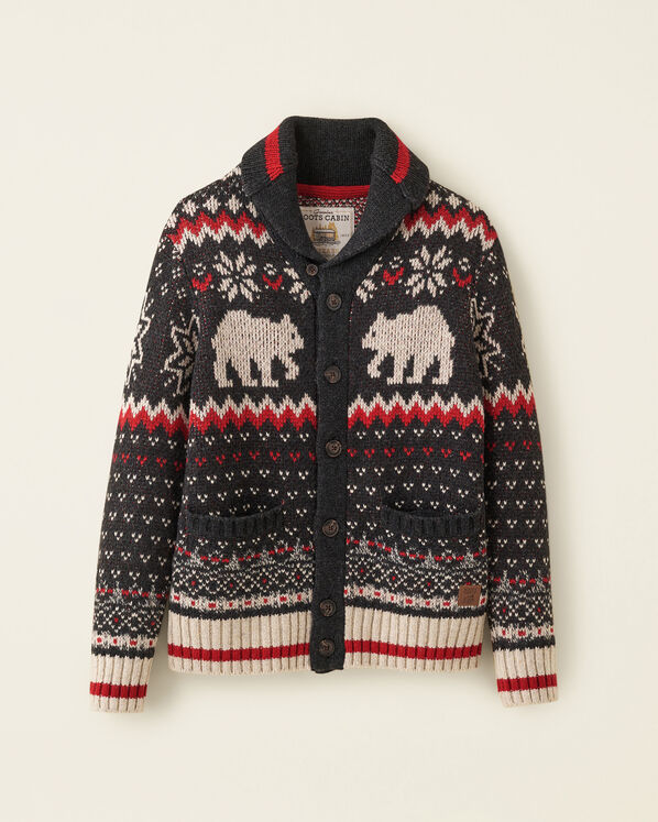 Cabin Shawl Fair Isle Cardigan Gender Free