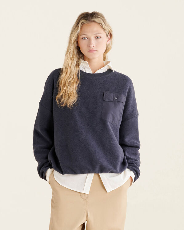 Trail Fleece Relaxed Crew Sweatshirt