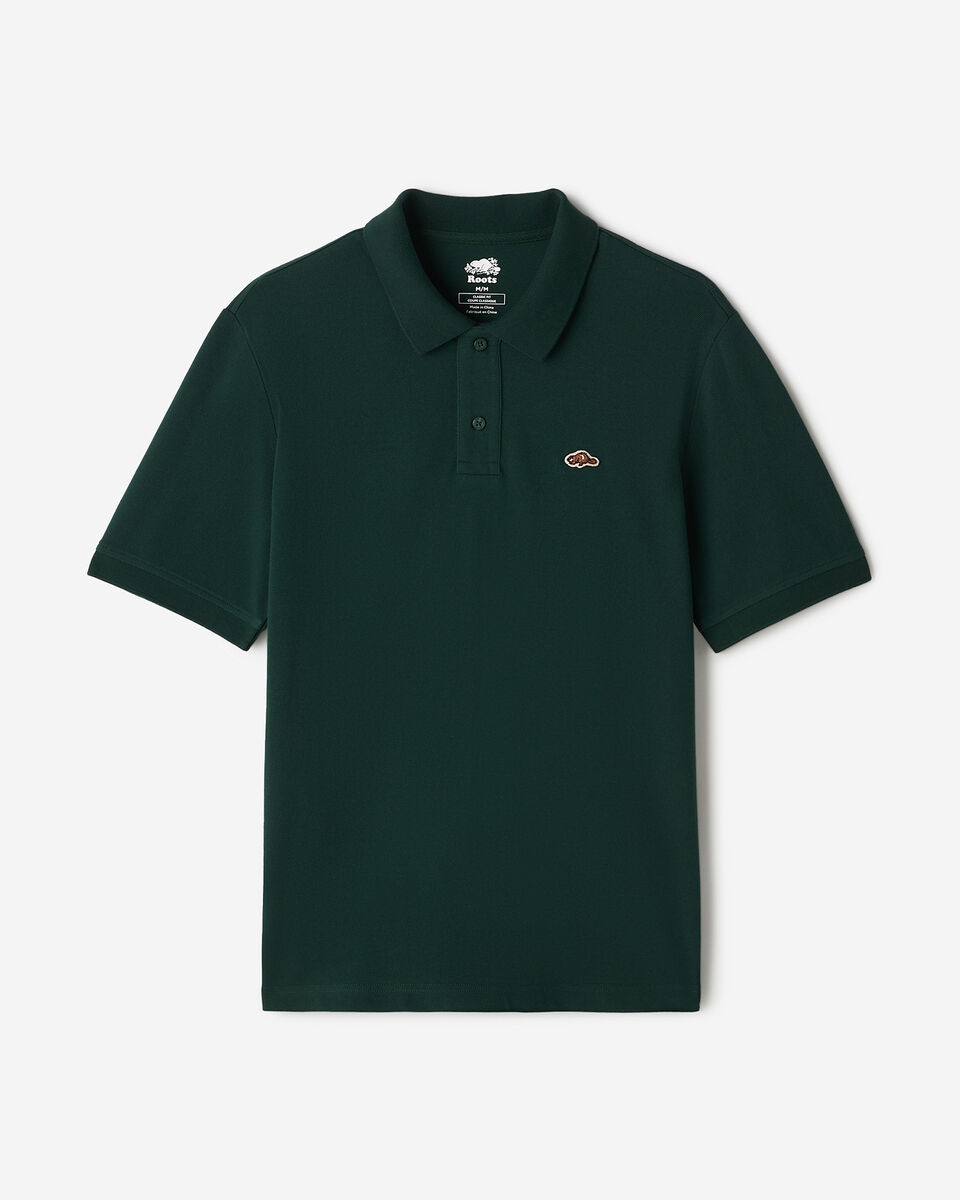 Polo en coton piqu&eacute; Castor