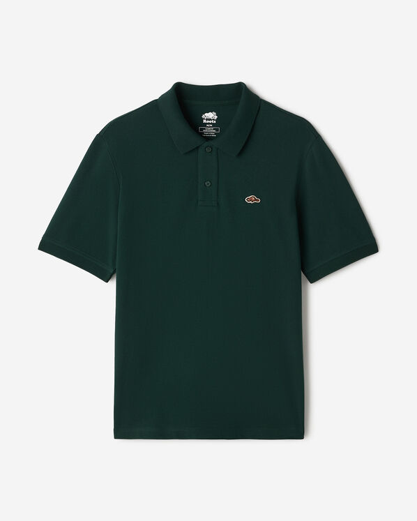 Polo en coton piqu&eacute; Castor