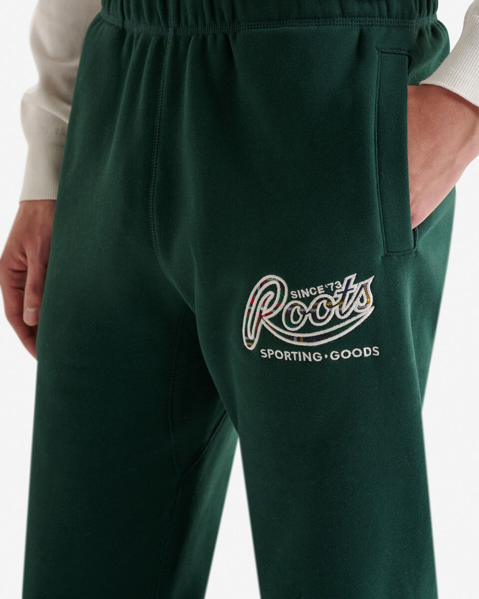 Plaid Applique Sweatpant